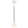 1_Koncept Combi Pendant 16" Single White Glass Ball