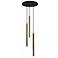 Koncept Combi Pendant 24" Circular 3 Combo Brass