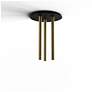 2_Koncept Combi Pendant 24" Circular 3 Combo Brass more views