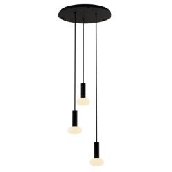 Koncept Combi Pendant 6" Circular 3 Black