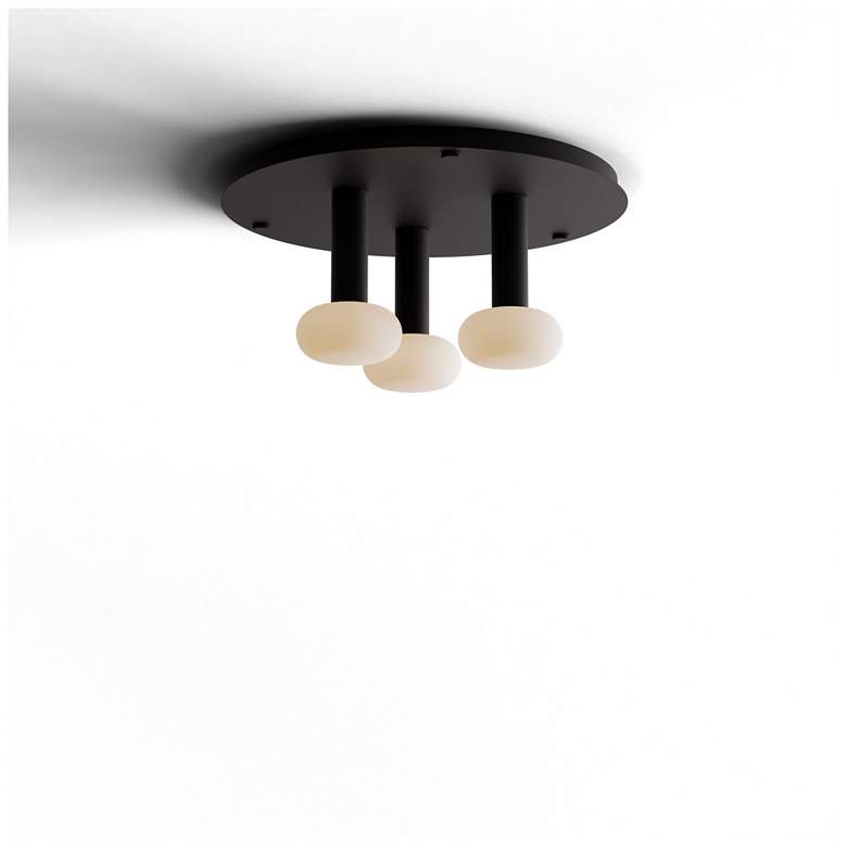 Image 2 Koncept Combi Pendant 6" Circular 3 Black more views