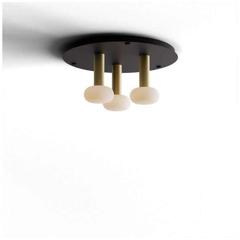 Image 2 Koncept Combi Pendant 6" Circular 3Brass more views