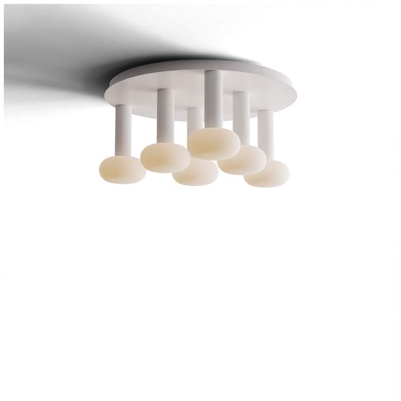 Image 2 Koncept Combi Pendant 6" Circular 6White Glass Ball more views
