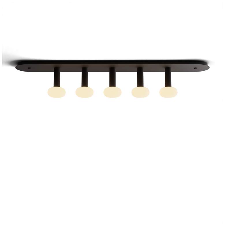 Image 2 Koncept Combi Pendant 6" Linear 5 Black more views