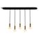 Koncept Combi Pendant 6" Linear 5Brass