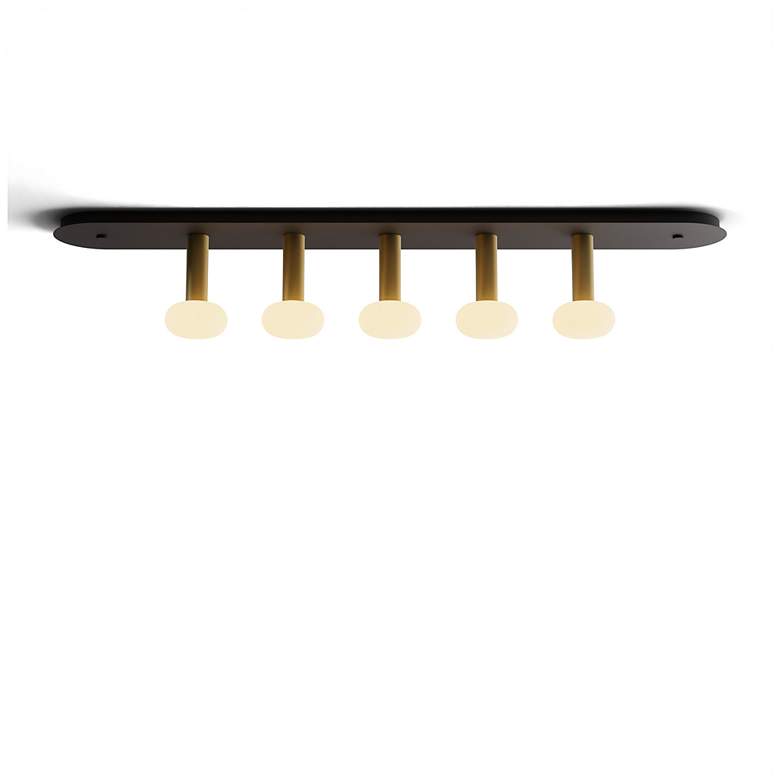Image 2 Koncept Combi Pendant 6" Linear 5Brass more views