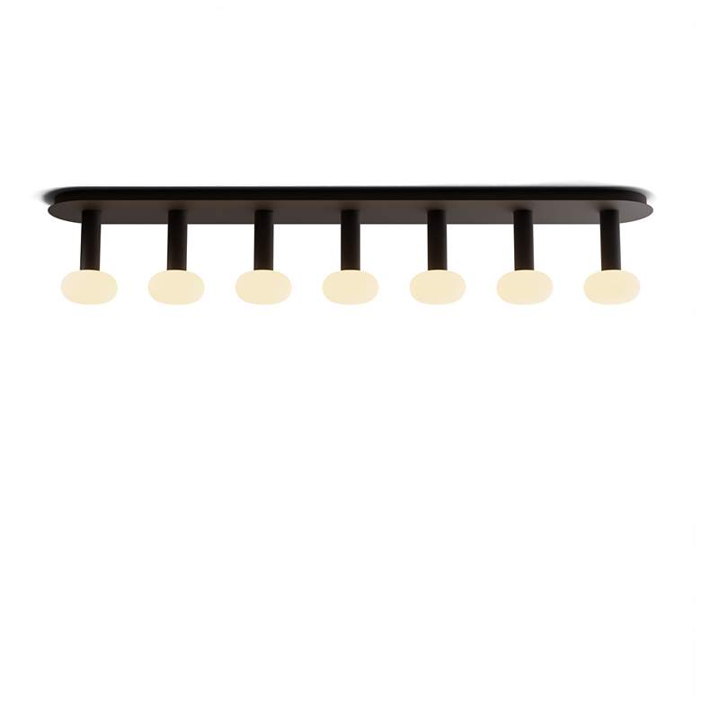 Image 2 Koncept Combi Pendant 6" Linear 7 Black more views