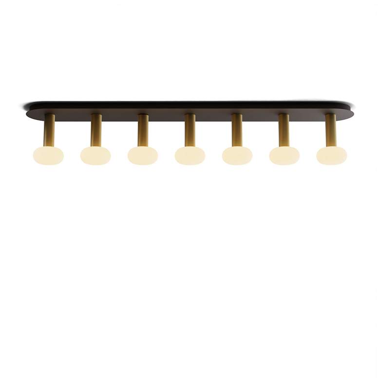 Image 2 Koncept Combi Pendant 6" Linear 7Brass more views