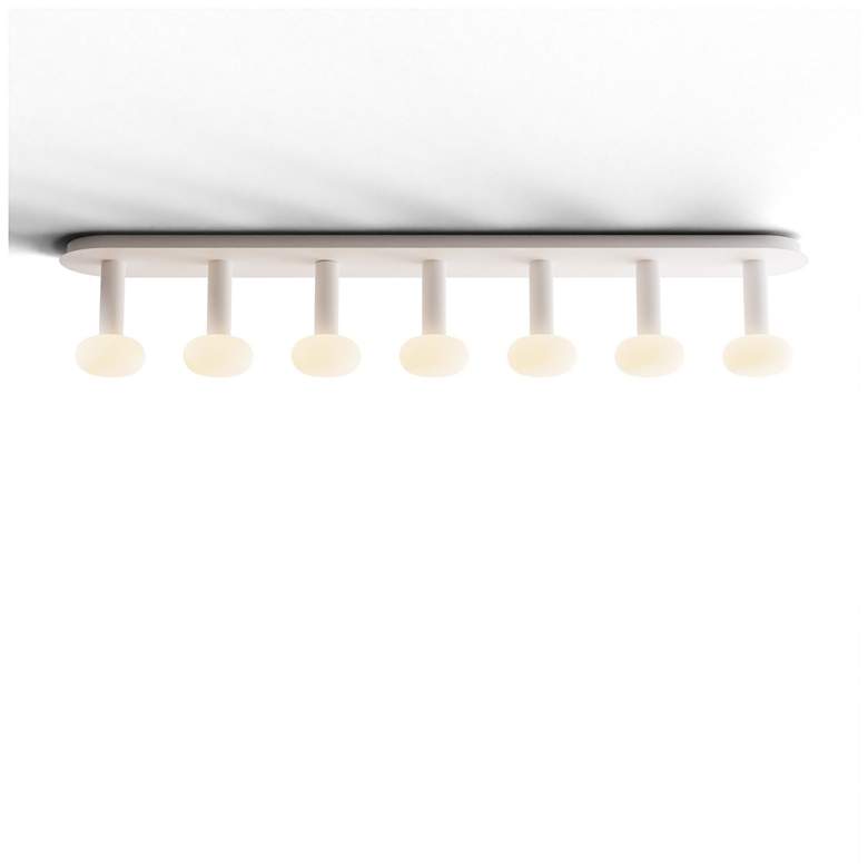 Image 2 Koncept Combi Pendant 6" Linear 7White Glass Ball more views