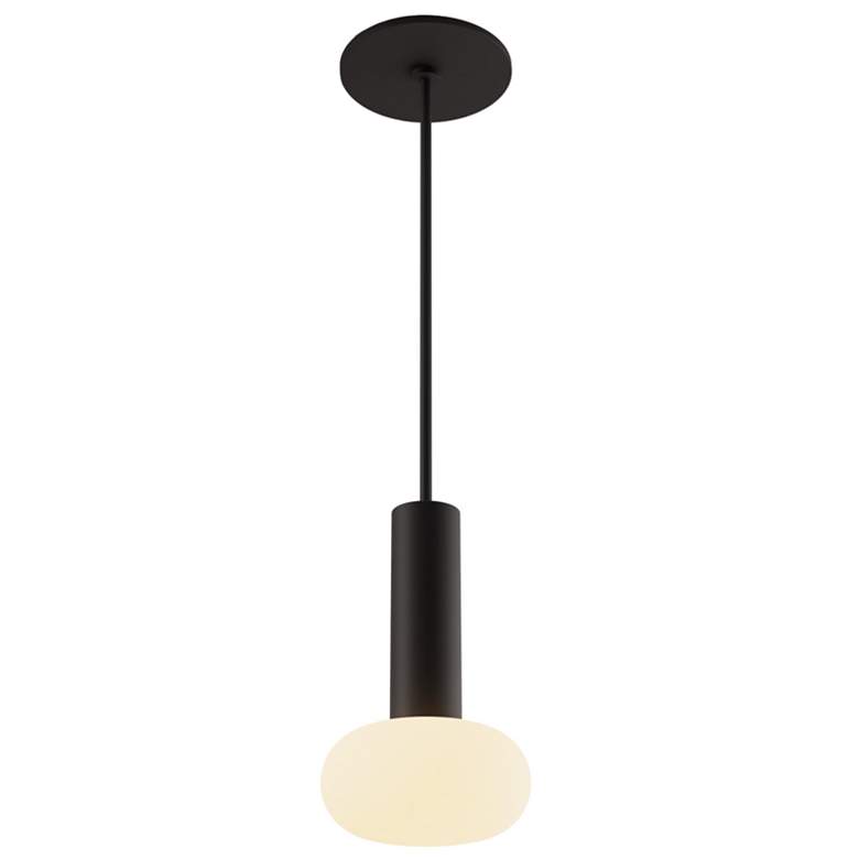 Image 1 Koncept Combi Pendant 6" Single Black, Glass Ball