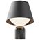 Koncept Dude 12 3/4" High Black Marble LED Table Lamp