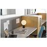 2_Koncept Dude 12 3/4" High Black Marble LED Table Lamp more views