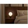 4_Koncept Dude 12 3/4" High Black Marble LED Table Lamp more views