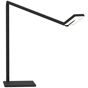 Koncept Focaccia Matte Black LED Desk Lamp with USB Port