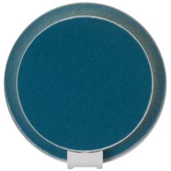 Koncept Gravy Hardwire Wall Sconce - Matte White Body, Azure Felt Plates