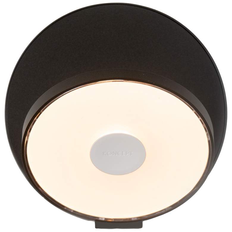 Image 1 Koncept Gravy Hardwire Wall Sconce - Metallic Black