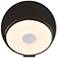 Koncept Gravy Hardwire Wall Sconce - Metallic Black