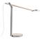 Koncept Gravy LED Desk Lamp in Maple and Silver