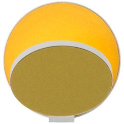 Koncept Gravy Plug-in Wall Sconce - Matte White Body, Honeydew Felt Plates
