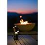 5_Koncept Guy 8" High Portable Battery Powered LED Modern Black Lantern more views
