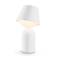 Koncept Guy 8" High Portable Battery Powered LED Modern White Lantern