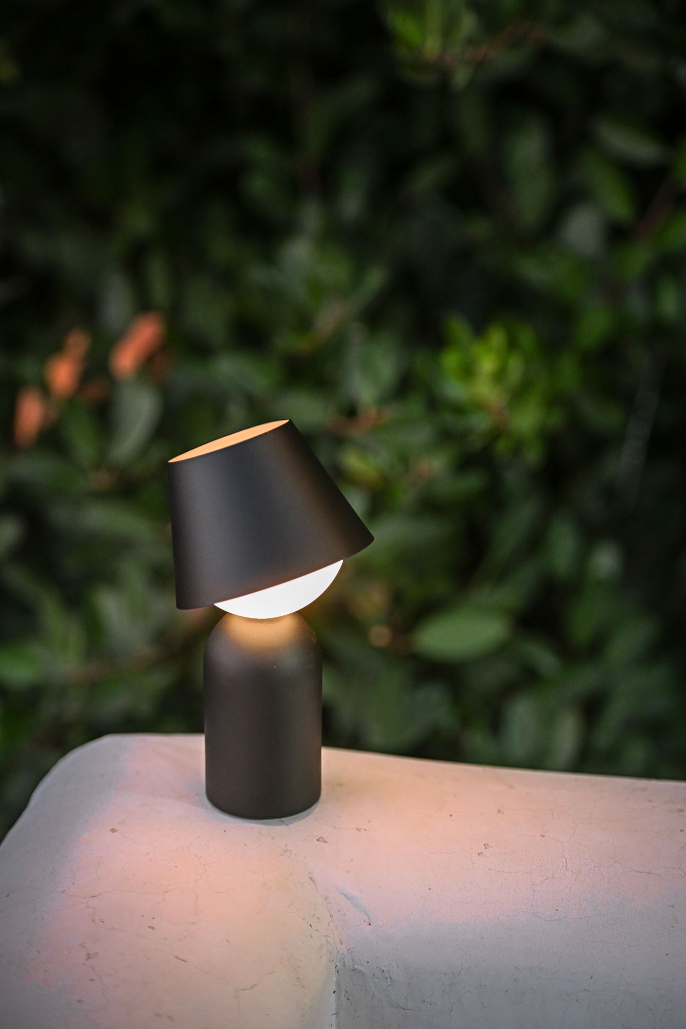 Image 5 Koncept Guy LED Lantern with Shade (Brass) more views