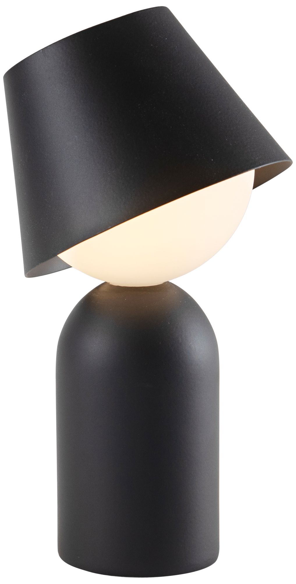 Koncept Guy LED Lantern with Shade (Matte Black)