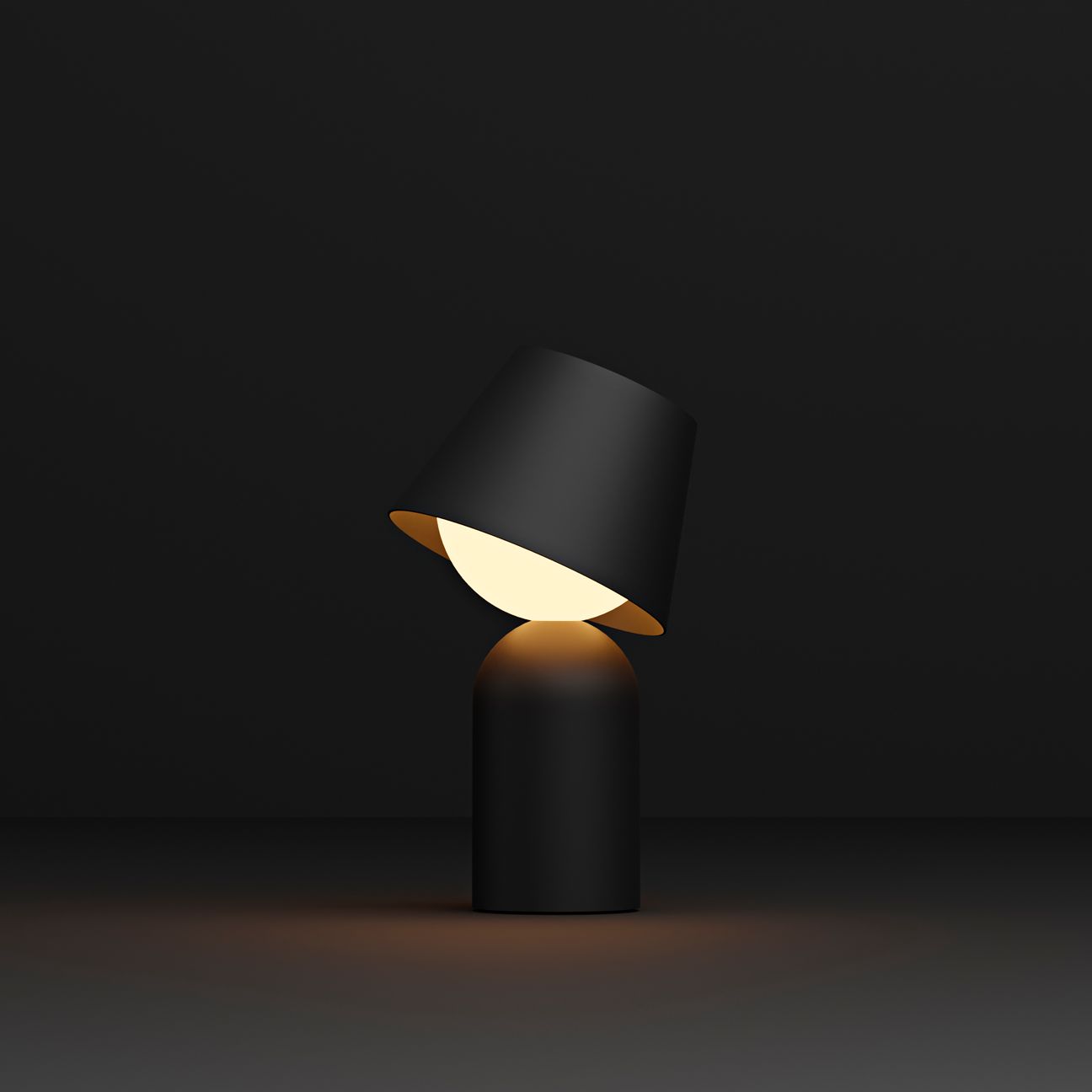 Image 4 Koncept Guy LED Lantern with Shade (Matte Black) more views