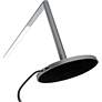 Koncept Lady-7 Adjustable Height Metallic Black Modern LED USB Desk Lamp