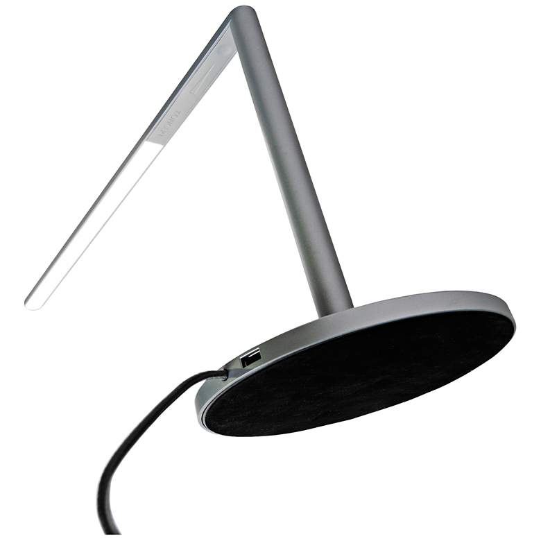 Image 4 Koncept Lady-7 Matte Red Adjustable Modern LED USB Desk Lamp more views