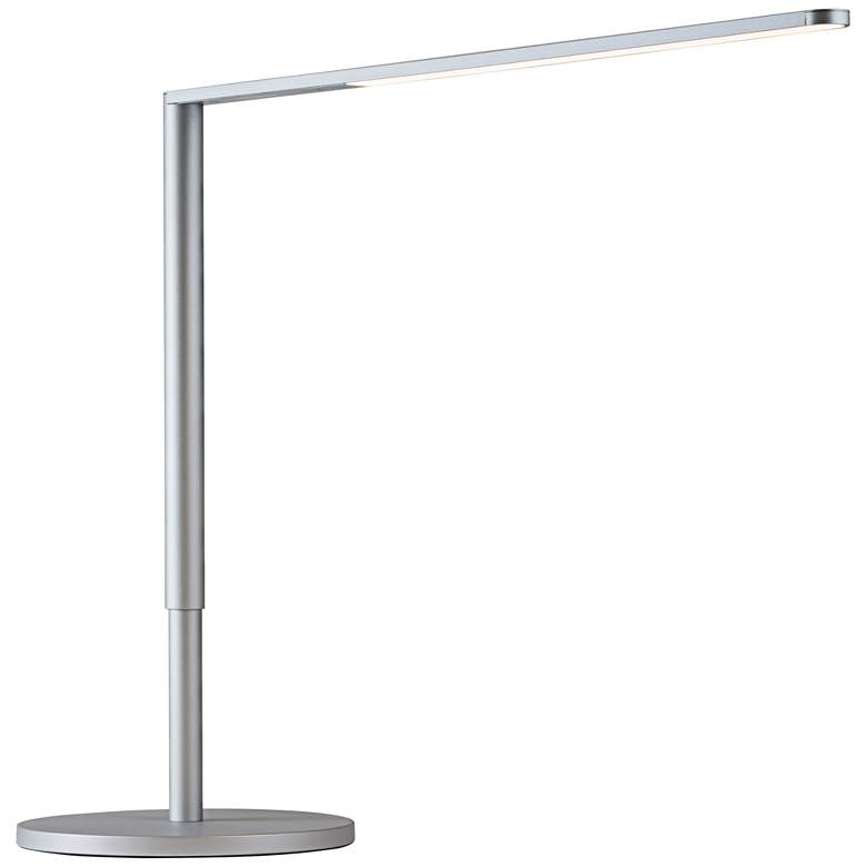 Image 2 Koncept Lady-7 Silver Adjustable Modern LED USB Desk Lamp