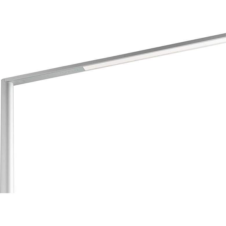 Image 4 Koncept Lady-7 Silver Adjustable Modern LED USB Desk Lamp more views