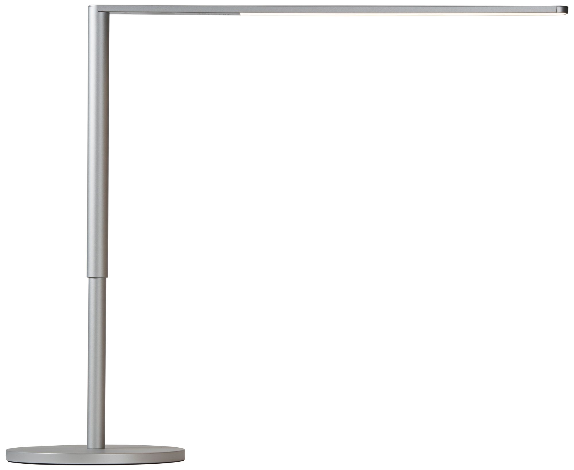 Koncept Lady-7 Silver Adjustable Modern LED USB Desk Lamp