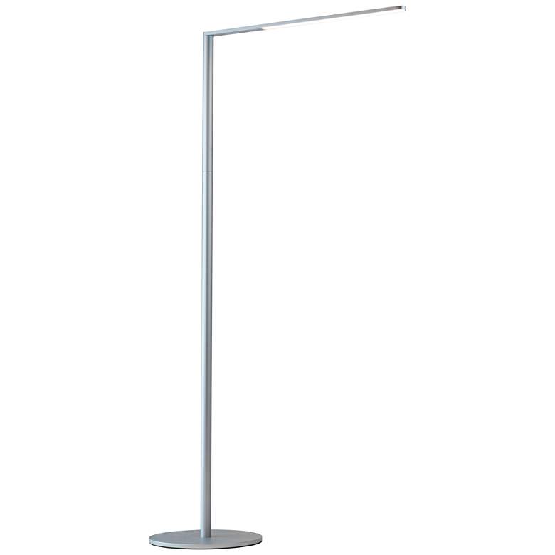 Image 2 Koncept Lady-7 Silver LED Modern Floor Lamp with USB Port