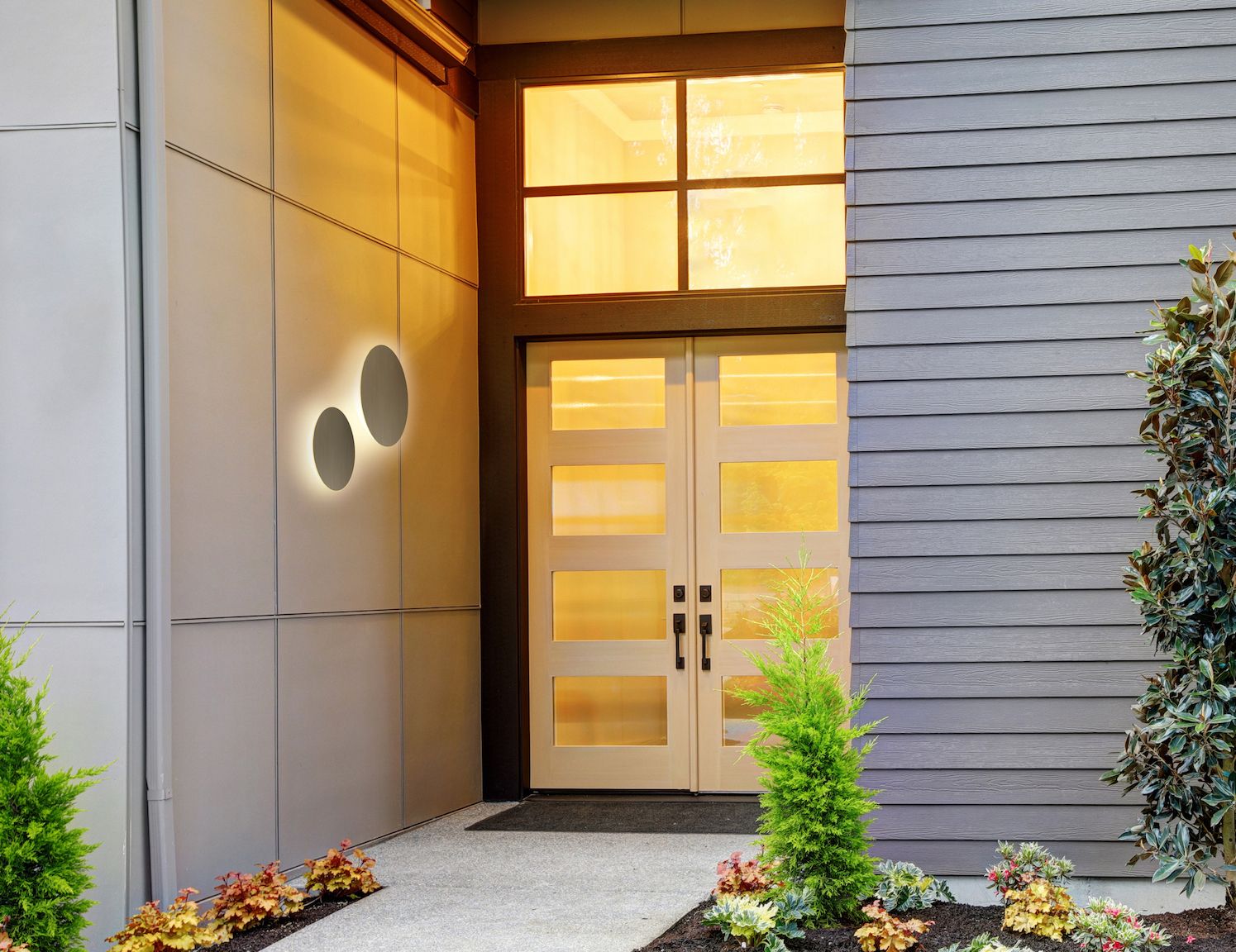 Koncept Ramen 12" High White and Yellow ADA LED Wall Sconce