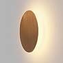 Koncept Ramen 9" High Brass LED Wall Sconce