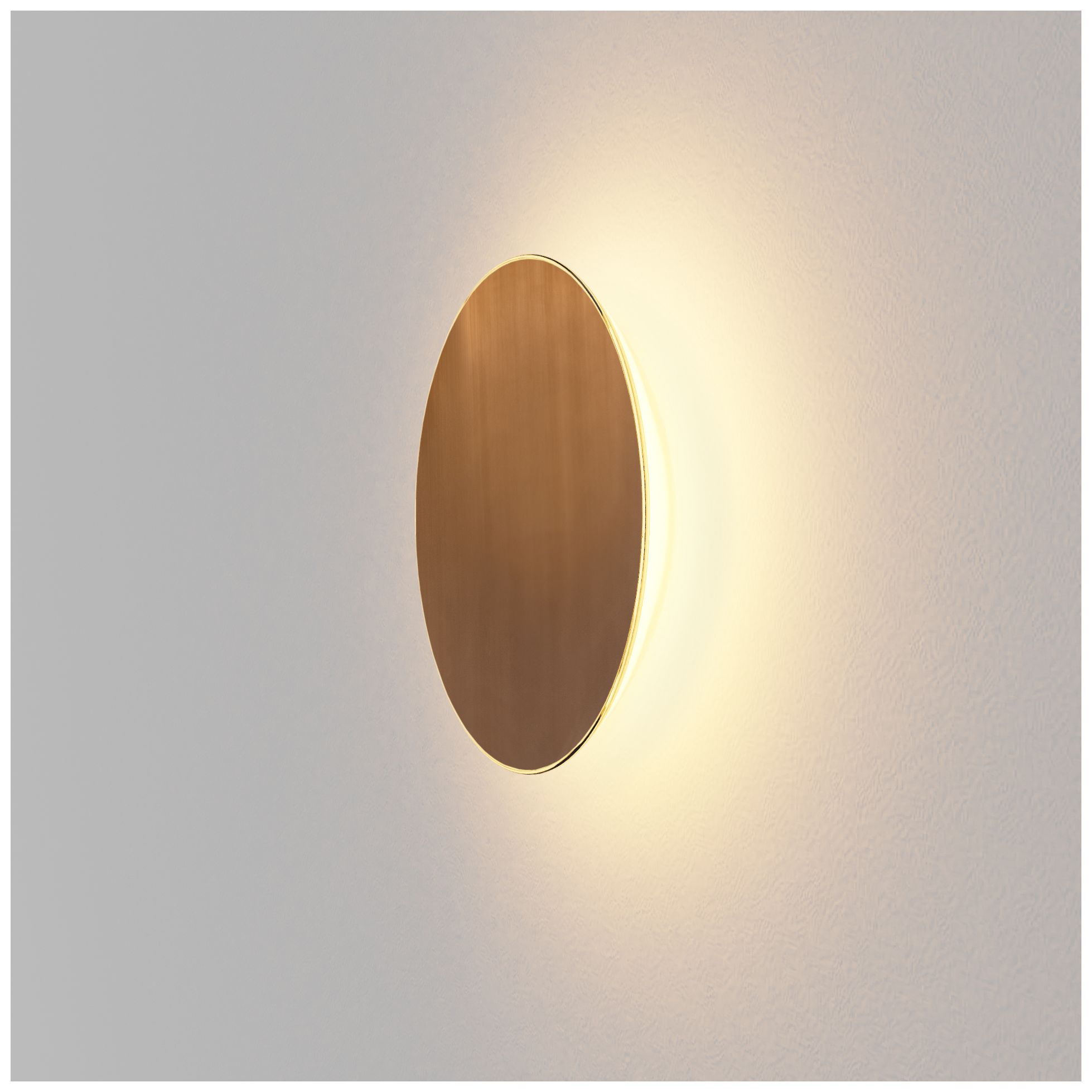 Image 2 Koncept Ramen 9" High Brass LED Wall Sconce more views