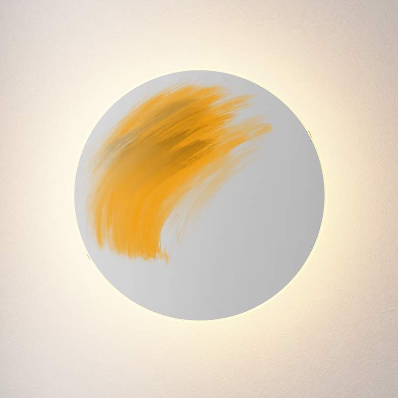 Image 1 Koncept Ramen 9" High Paintable LED Wall Sconce