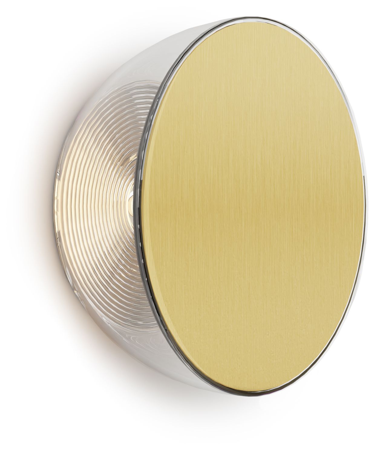 Image 3 Koncept Ramen Mini Wall Sconce, 6 inch in Brass more views