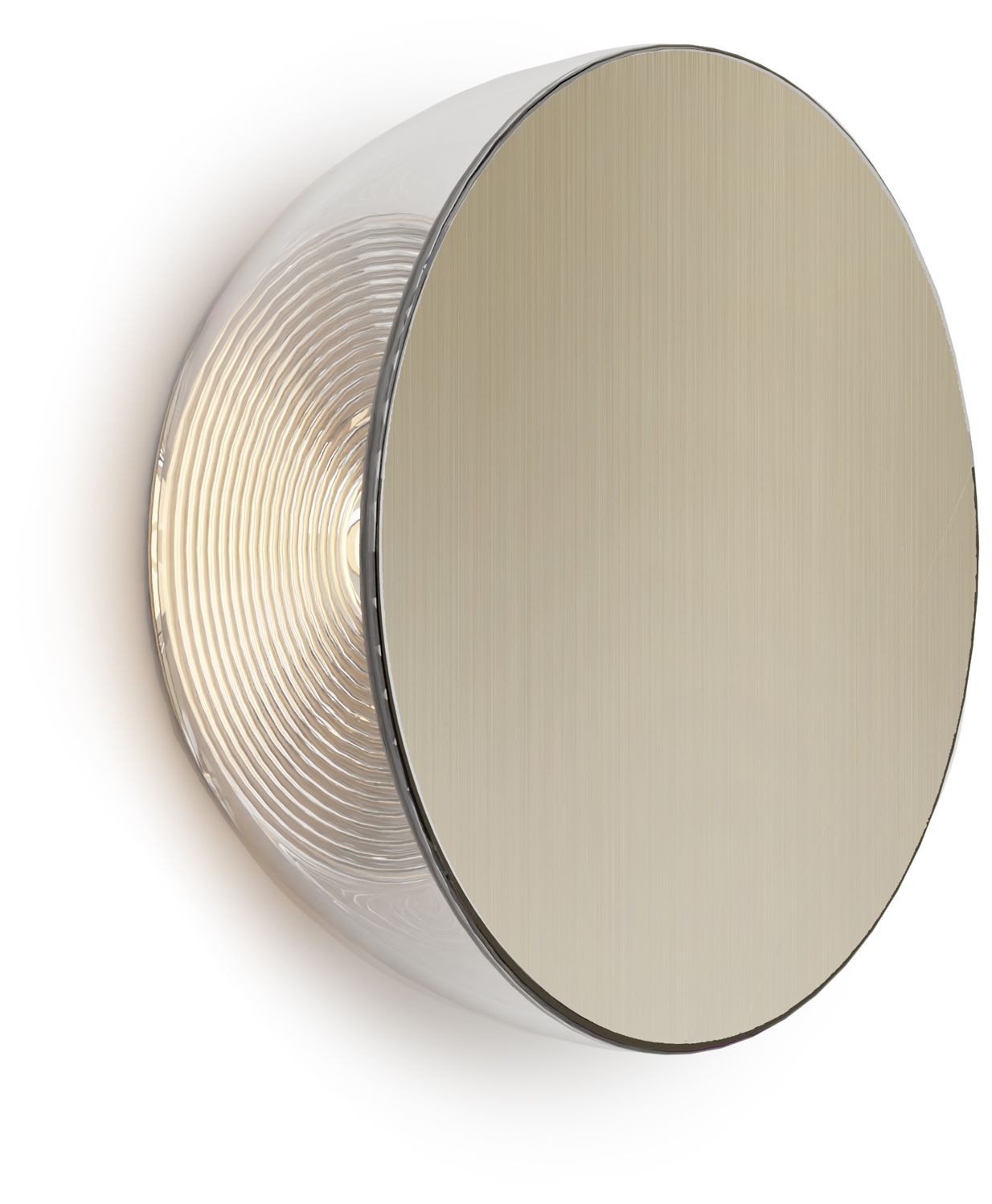 Image 3 Koncept Ramen Mini Wall Sconce, 6 inch in Brushed Nickel more views