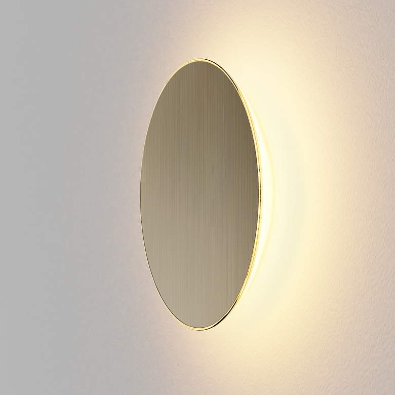 Image 1 Koncept Ramen Wall Sconce, 12", Brushed Nickel