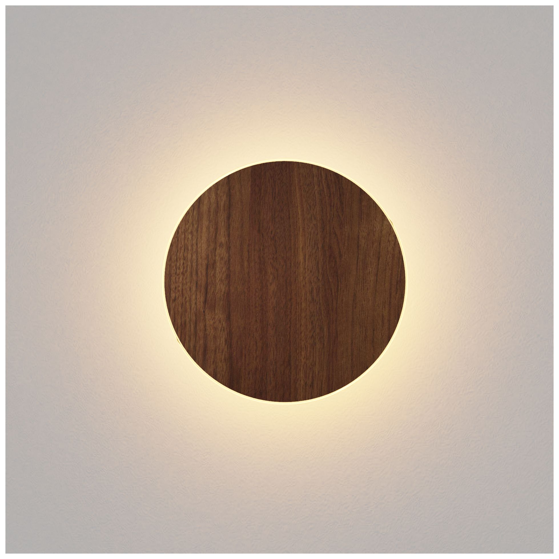 Image 2 Koncept Ramen Wall Sconce, 12", Oiled Walnut more views