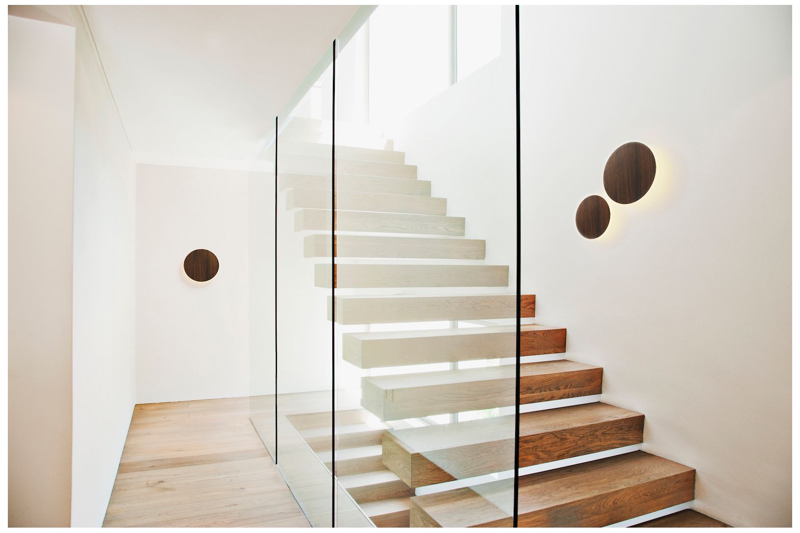 Image 4 Koncept Ramen Wall Sconce, 12", Oiled Walnut more views