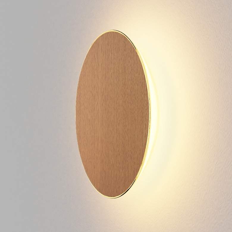 Image 1 Koncept Ramen Wall Sconce, 12", White Oak