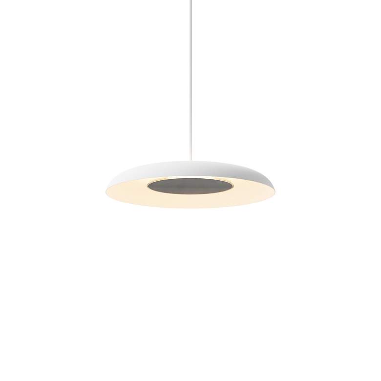Image 3 Koncept Ramen Wall Sconce 9" (Brushed Nickel) w/ 18" back dish (W more views