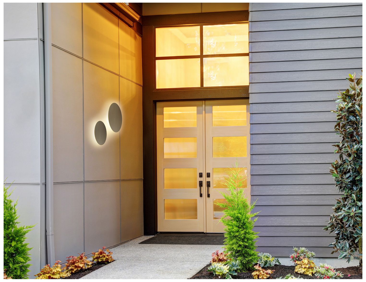 Image 3 Koncept Ramen Wall Sconce, 9", Brushed Nickel more views