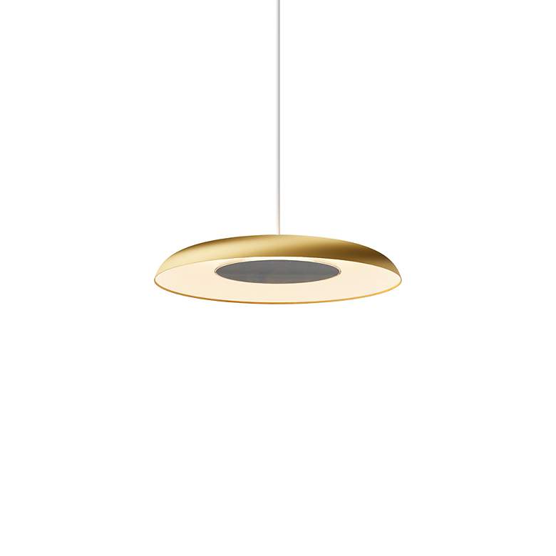 Image 3 Koncept Ramen Wall Sconce 9" (Nickel) w/ 18" back dish (Gold w/ W more views