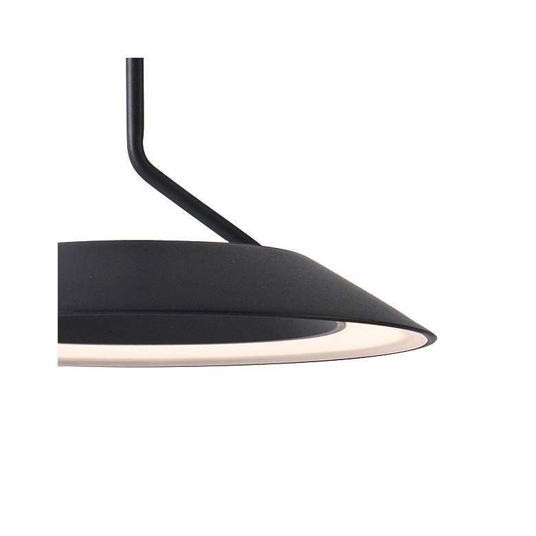 Image 3 Koncept Royyo 44 inch Wide Matte Black 5-Light Linear Pendant more views