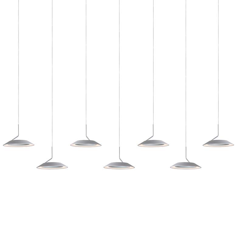 Image 2 Koncept Royyo 44 inch Wide Silver 7-Light Linear Pendant