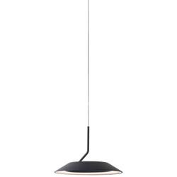 Koncept Royyo 6 1/2" Wide Matte Black Modern Mini Pendant